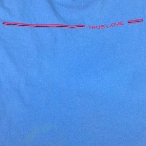 Blue, true love tee